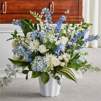 Everlasting Memories Floor Basket –  Loose Leaf Florist, Austin TX