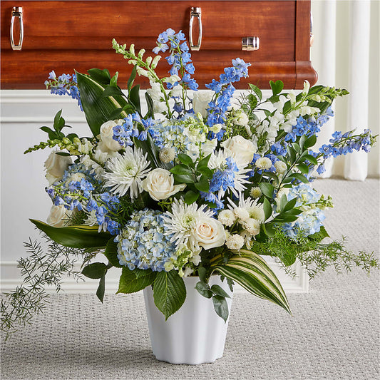 Everlasting Memories Floor Basket –  Loose Leaf Florist, Austin TX