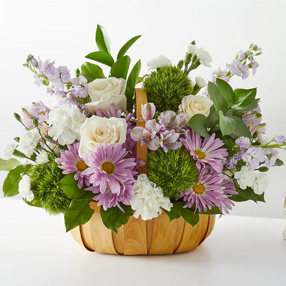 Peace & Love Basket –  Loose Leaf Florist, Austin TX