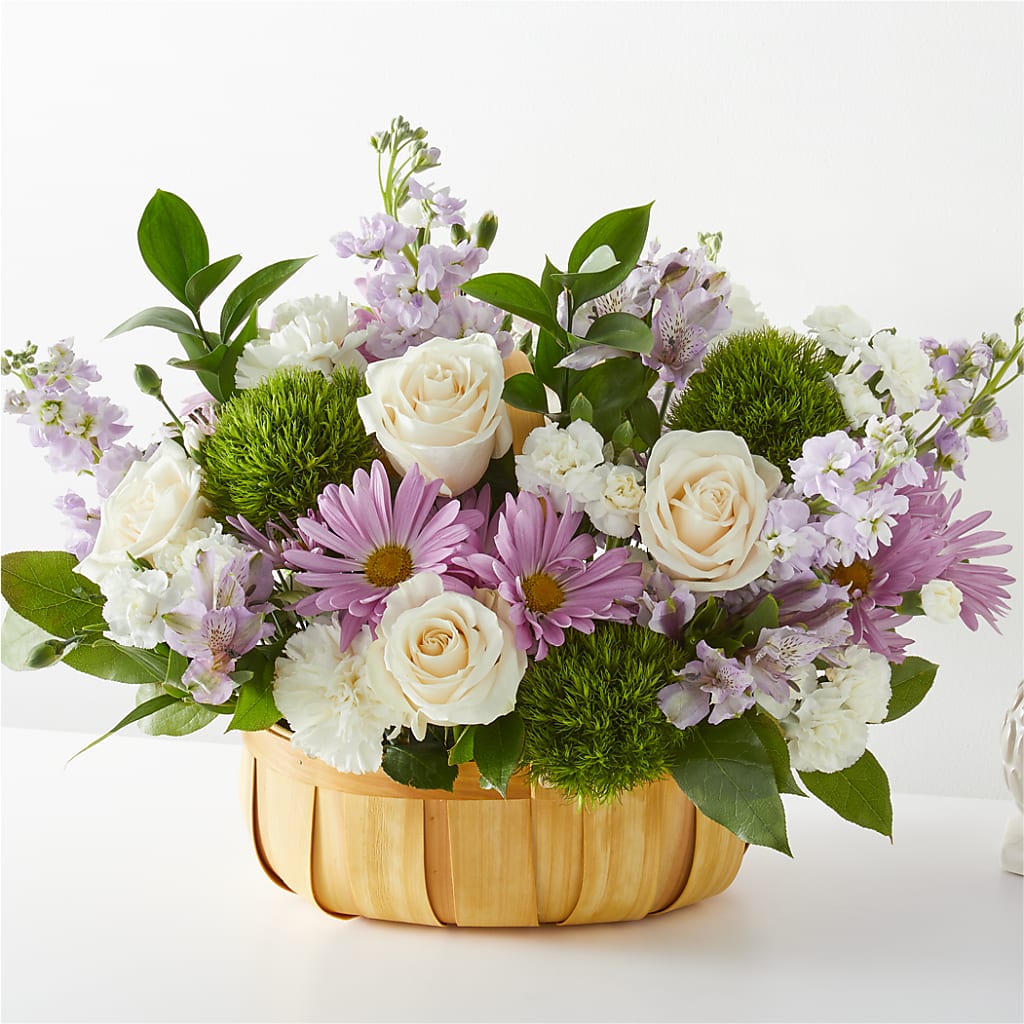 Peace & Love Basket –  Loose Leaf Florist, Austin TX