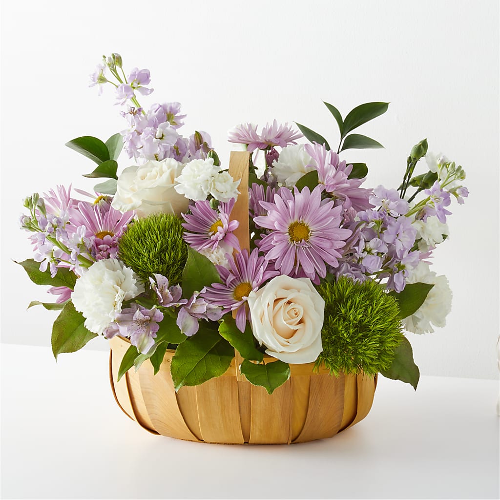 Peace & Love Basket –  Loose Leaf Florist, Austin TX