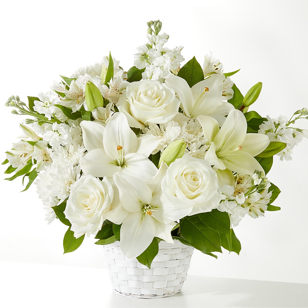 Peaceful Reflections Arrangement –  Loose Leaf Florist, Austin TX