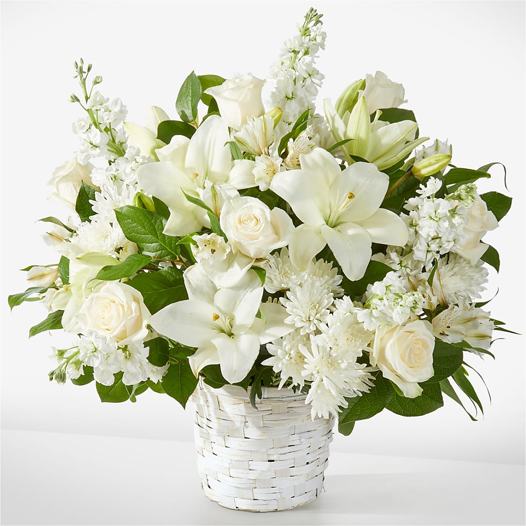 Peaceful Reflections Arrangement –  Loose Leaf Florist, Austin TX