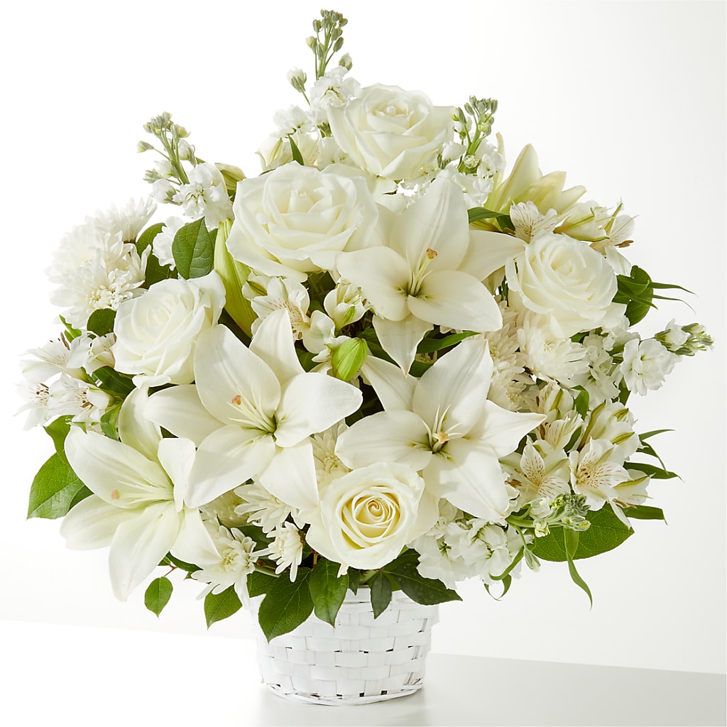 Peaceful Reflections Arrangement –  Loose Leaf Florist, Austin TX