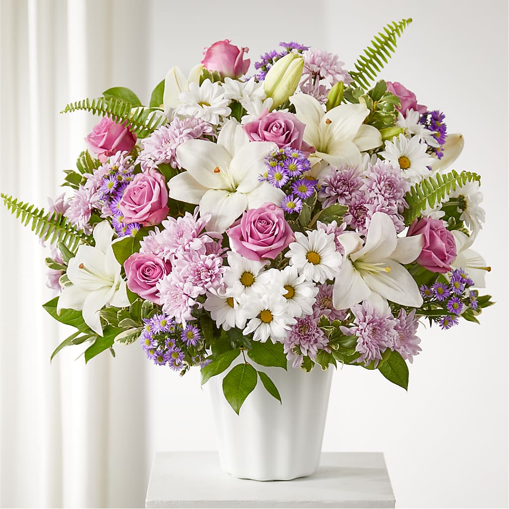 Warmest Thoughts Tabletop Basket –  Loose Leaf Florist, Austin TX