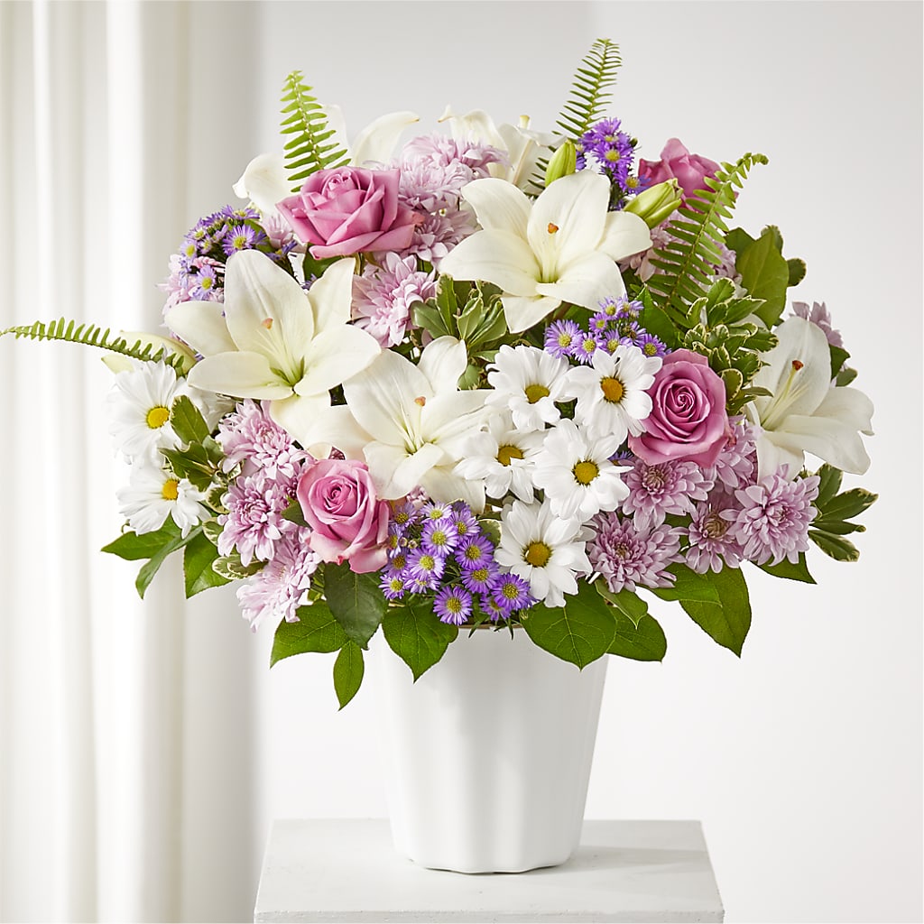 Warmest Thoughts Tabletop Basket –  Loose Leaf Florist, Austin TX