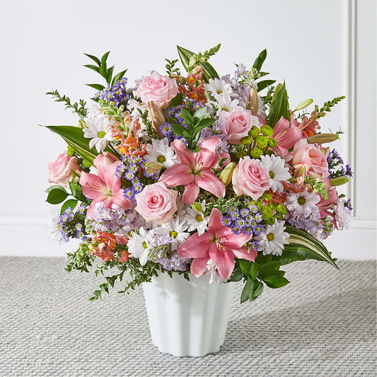 Abundant Compassion Floor Basket –  Loose Leaf Florist, Austin TX