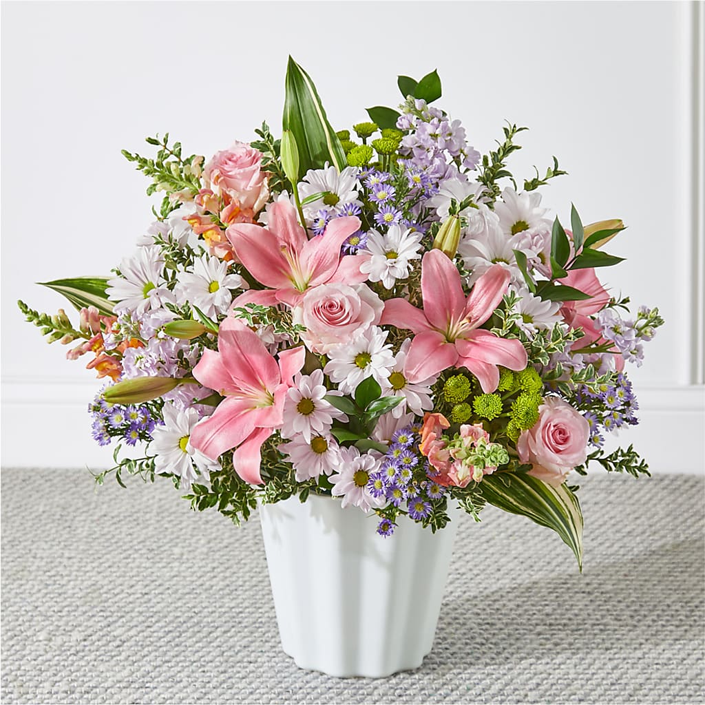 Abundant Compassion Floor Basket –  Loose Leaf Florist, Austin TX