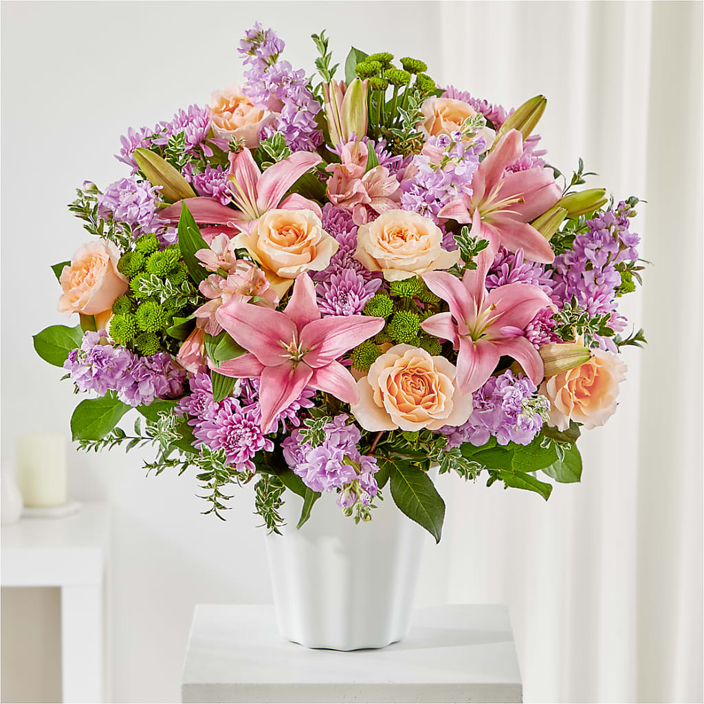 Supportive Embrace Tabletop Basket –  Loose Leaf Florist, Austin TX
