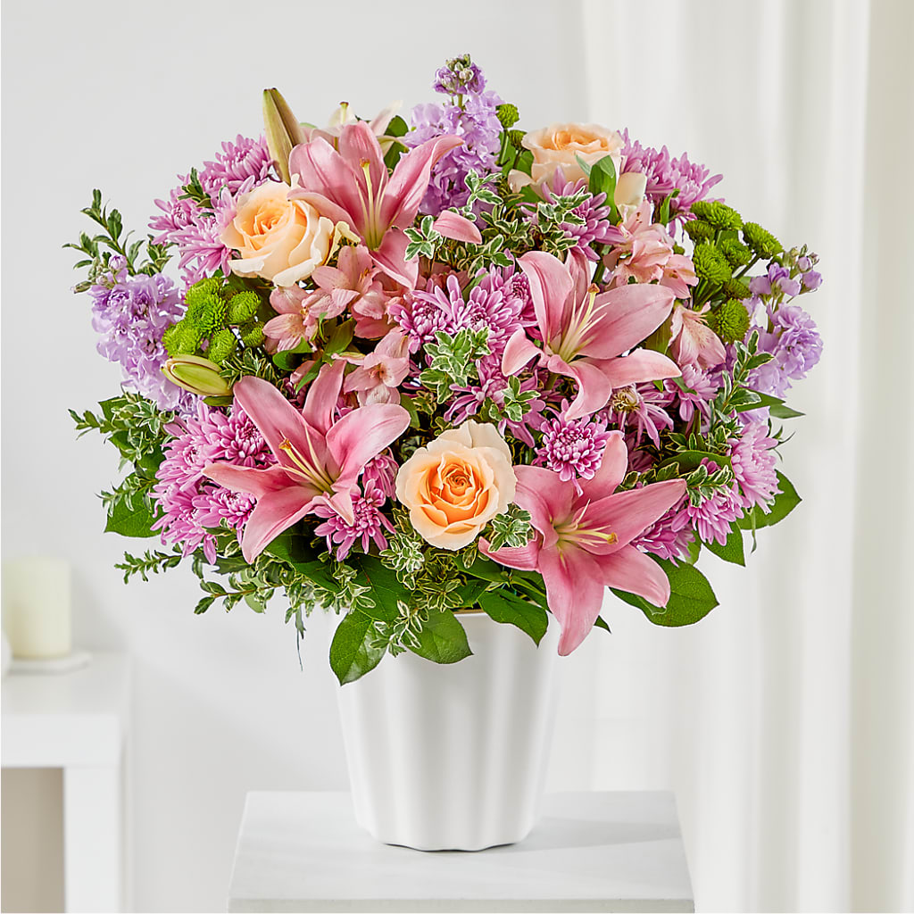 Supportive Embrace Tabletop Basket –  Loose Leaf Florist, Austin TX
