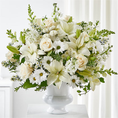 Uplifting Urn Arrangement –  Loose Leaf Florist, Austin TX