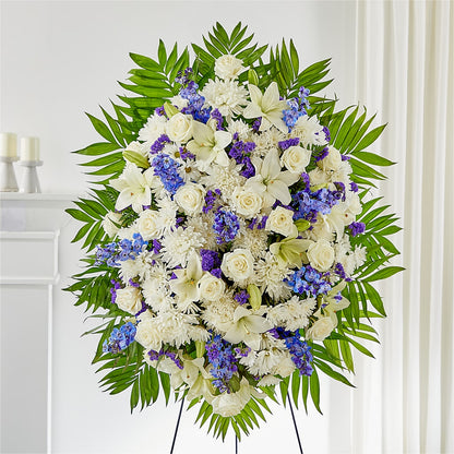At Rest Standing Spray –  Loose Leaf Florist, Austin TX