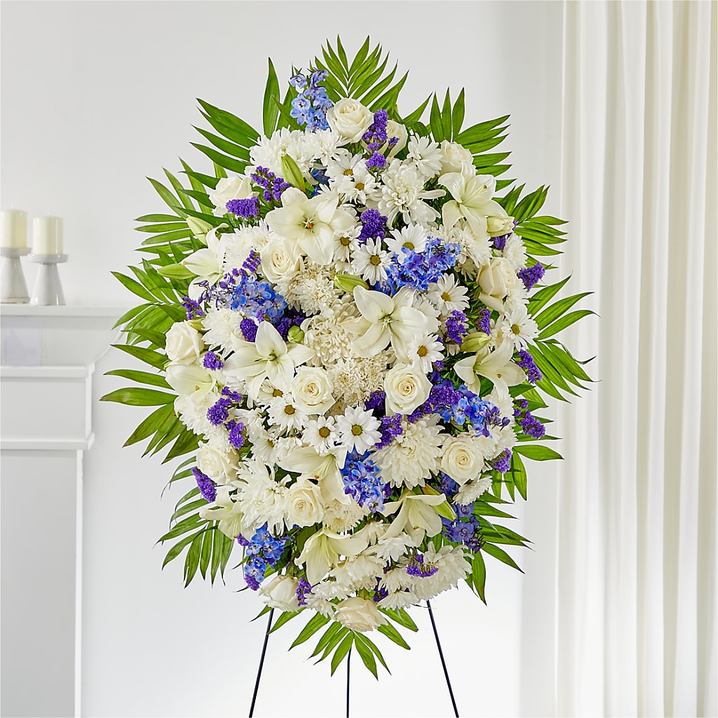 At Rest Standing Spray –  Loose Leaf Florist, Austin TX