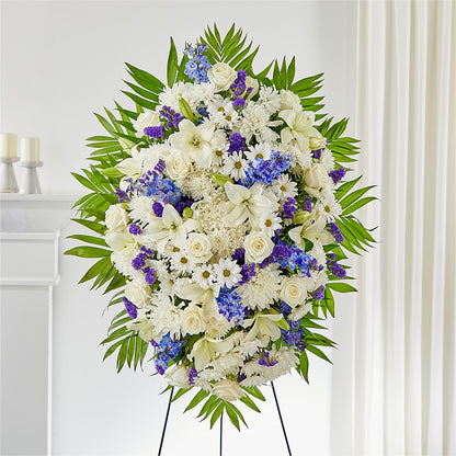 At Rest Standing Spray –  Loose Leaf Florist, Austin TX