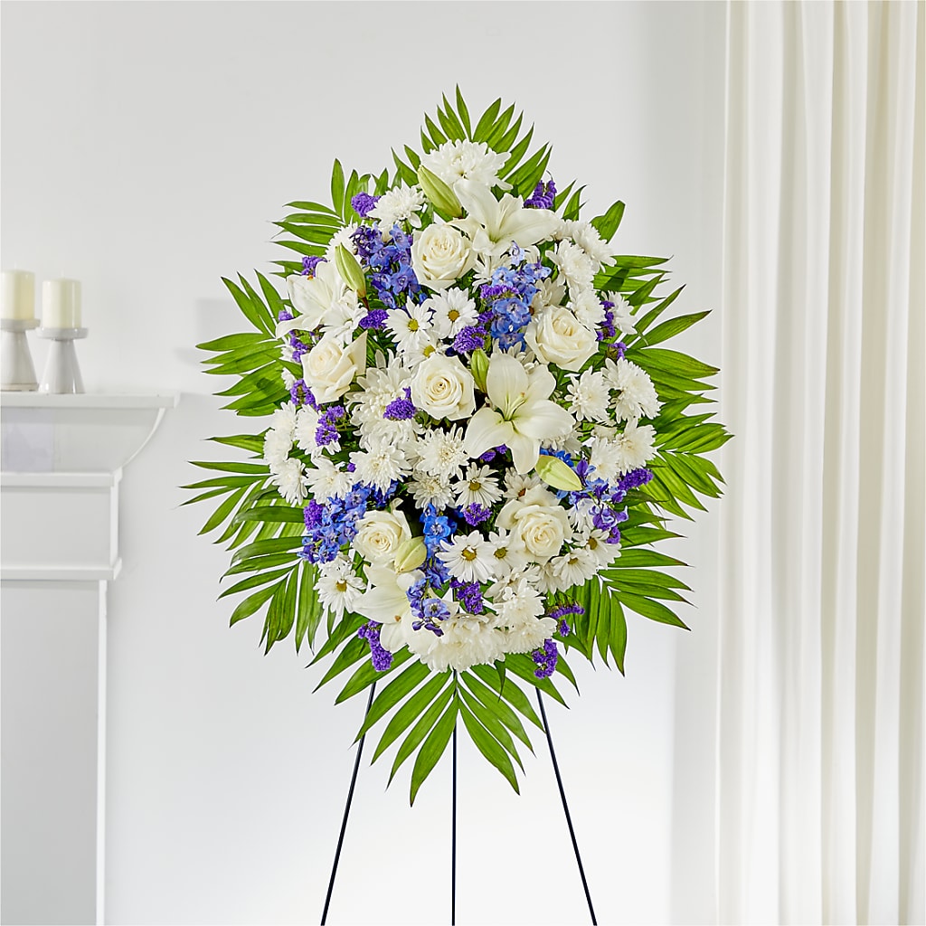 At Rest Standing Spray –  Loose Leaf Florist, Austin TX