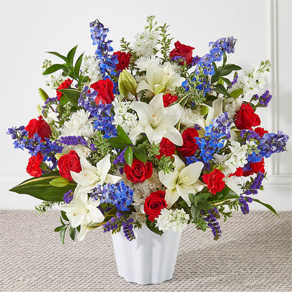 Consoled Floor Basket –  Loose Leaf Florist, Austin TX