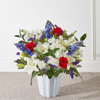Consoled Floor Basket –  Loose Leaf Florist, Austin TX