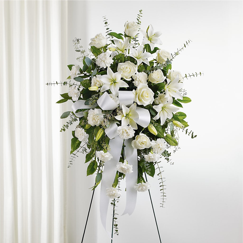 With Care Standing Spray –  Loose Leaf Florist, Austin TX