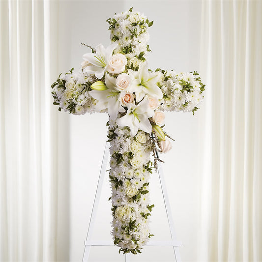 Spiritual Guidance Standing Spray –  Loose Leaf Florist, Austin TX