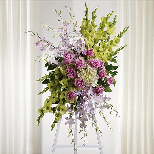 Lasting Legacy Standing Spray –  Loose Leaf Florist, Austin TX