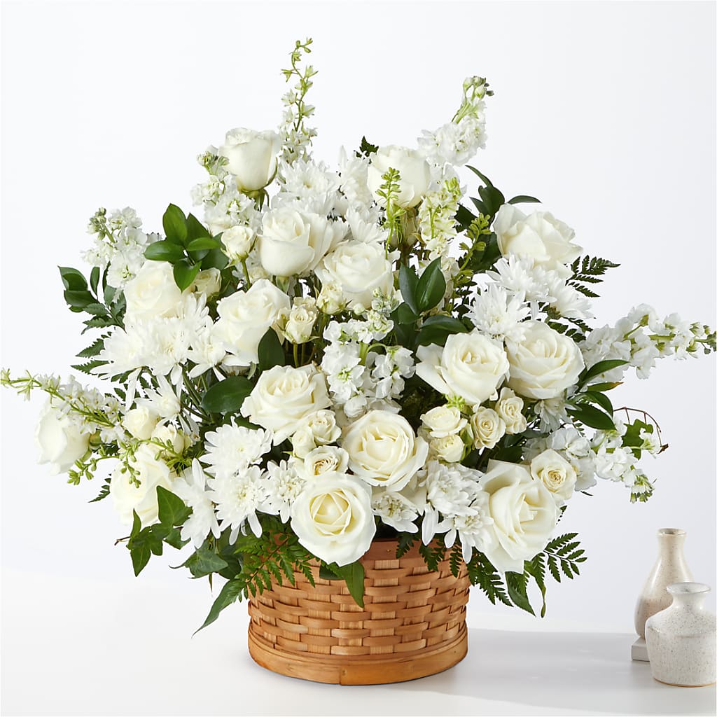 Heartfelt Condolences Arrangement –  Loose Leaf Florist, Austin TX