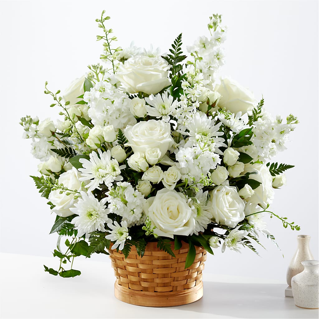 Heartfelt Condolences Arrangement –  Loose Leaf Florist, Austin TX