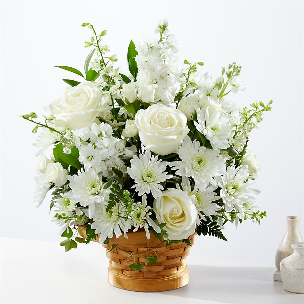 Heartfelt Condolences Arrangement –  Loose Leaf Florist, Austin TX