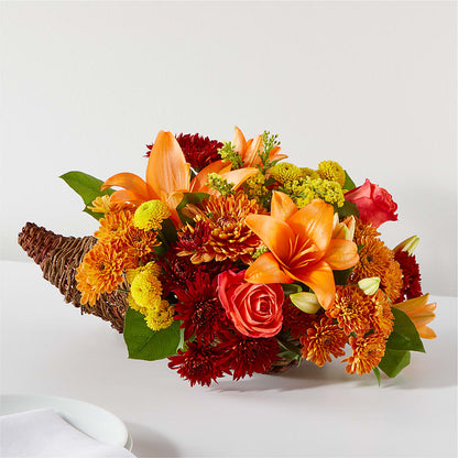 Bouquet of Blessings Cornucopia –  Loose Leaf Florist, Austin TX