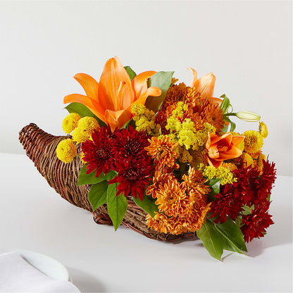 Bouquet of Blessings Cornucopia –  Loose Leaf Florist, Austin TX