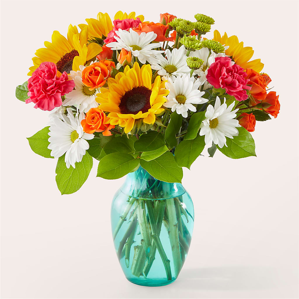 Sun-drenched Blooms Bouquet –  Loose Leaf Florist, Austin TX