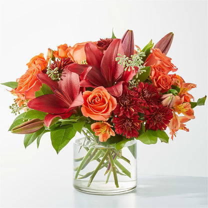 Crimson Leaves Bouquet –  Loose Leaf Florist, Austin TX