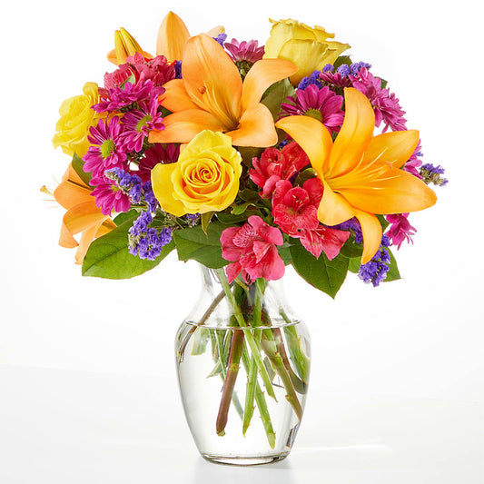 Colorful Visions Bouquet –  Loose Leaf Florist, Austin TX
