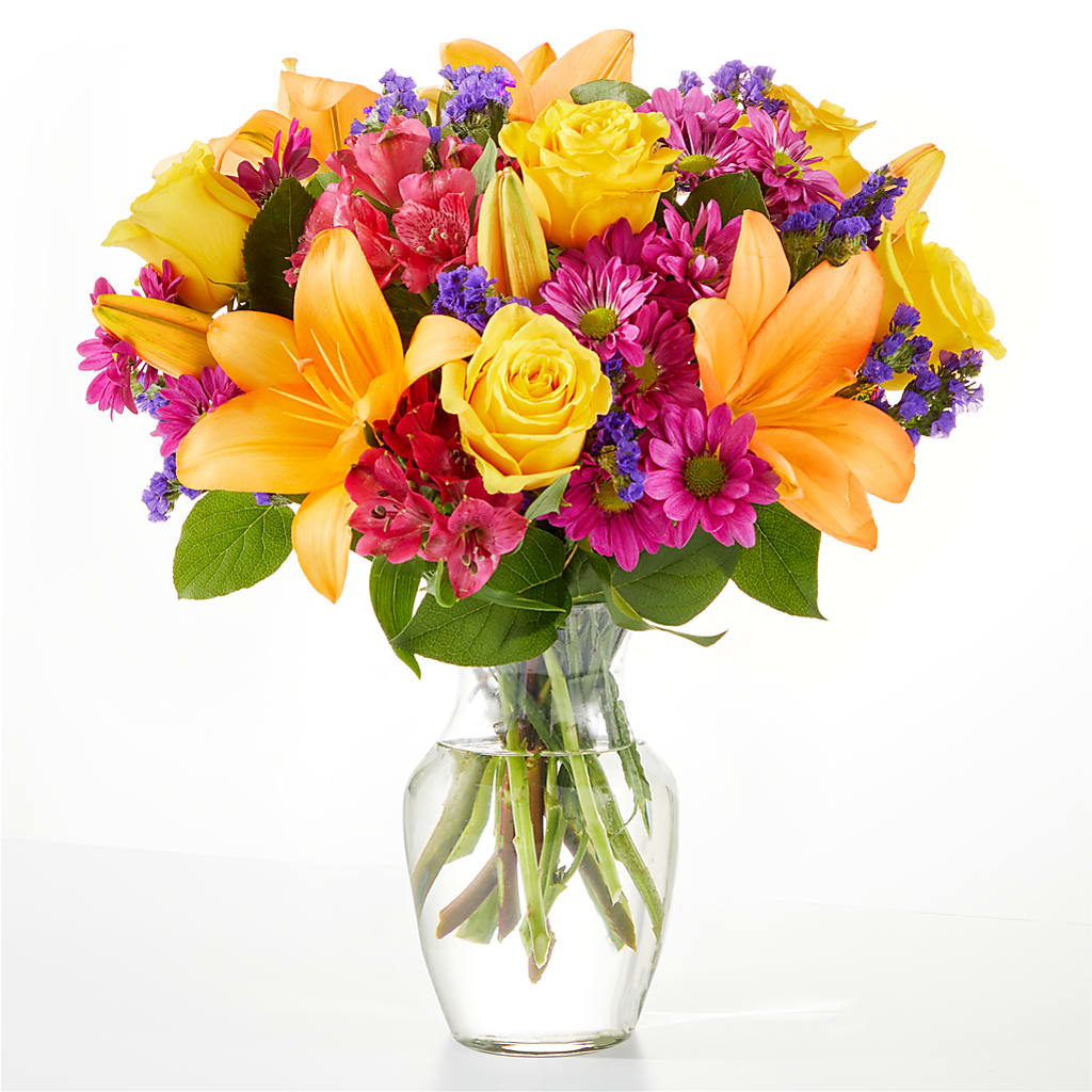 Colorful Visions Bouquet –  Loose Leaf Florist, Austin TX