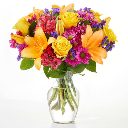 Colorful Visions Bouquet –  Loose Leaf Florist, Austin TX