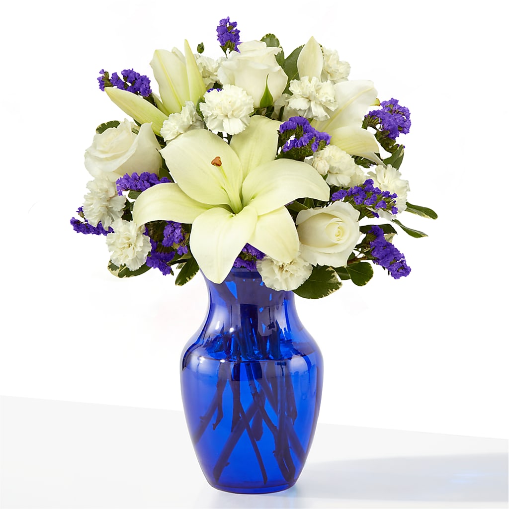 Sapphire Rush Bouquet –  Loose Leaf Florist, Austin TX