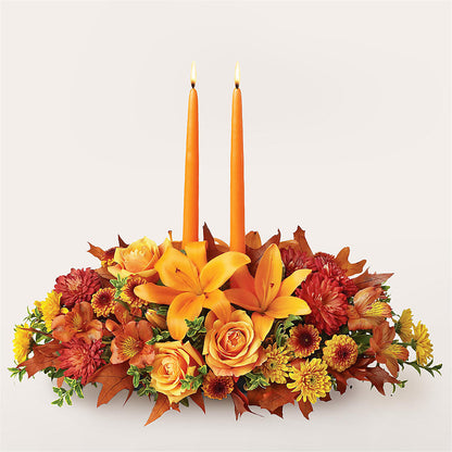 Traditions Centerpiece –  Loose Leaf Florist, Austin TX