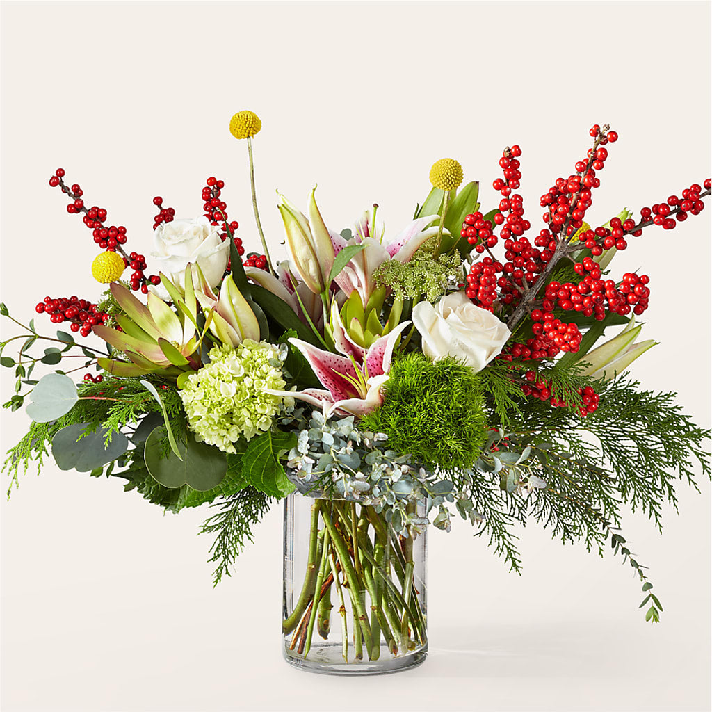 Berry & Bright Bouquet –  Loose Leaf Florist, Austin TX