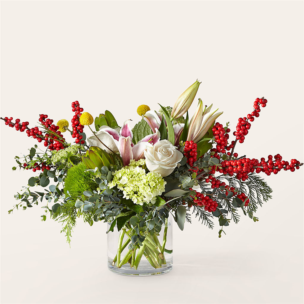 Berry & Bright Bouquet –  Loose Leaf Florist, Austin TX