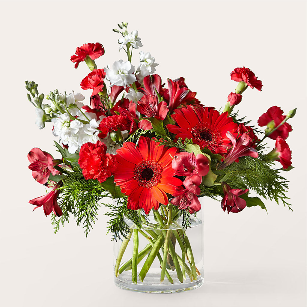 Holidaisy Bouquet –  Loose Leaf Florist, Austin TX