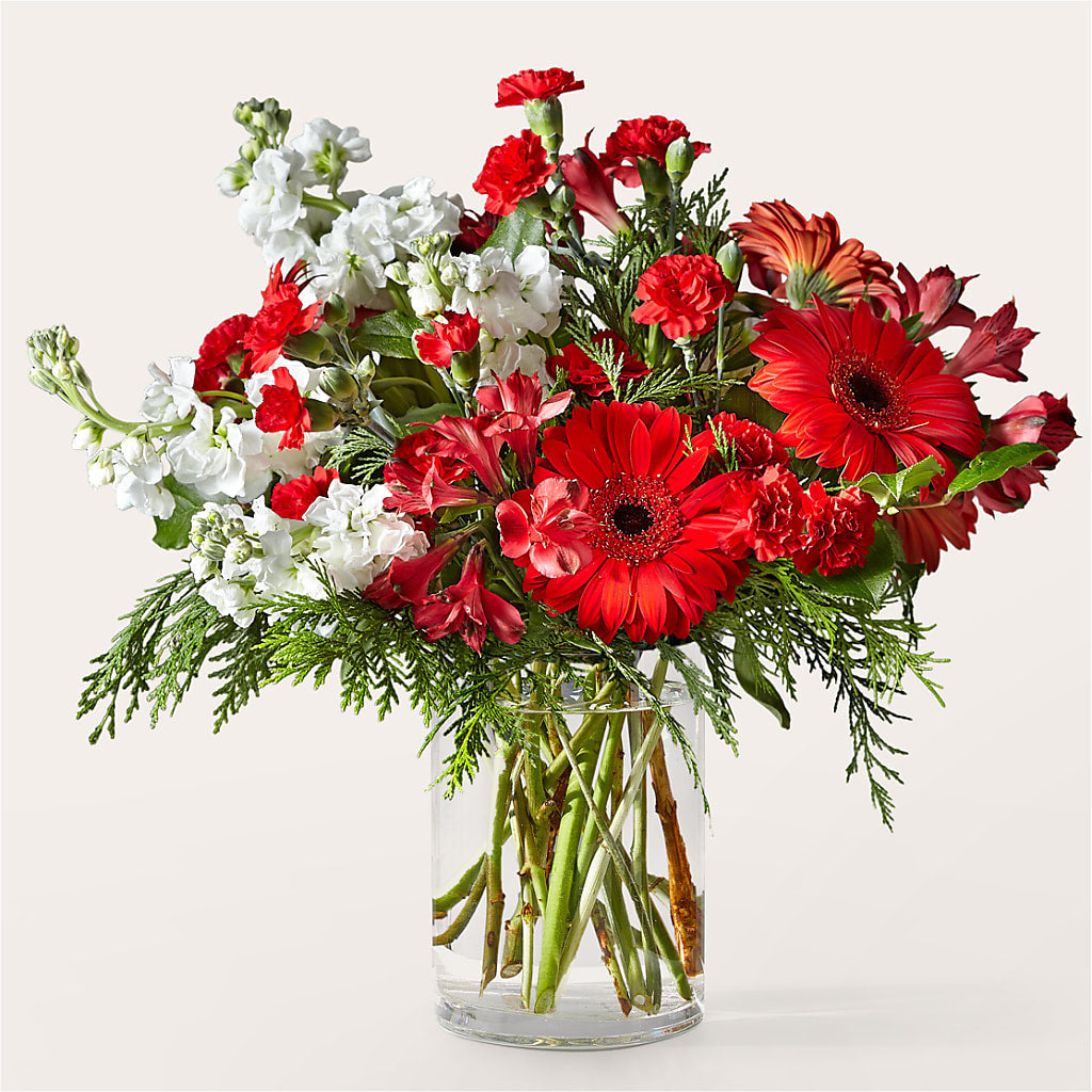 Holidaisy Bouquet –  Loose Leaf Florist, Austin TX