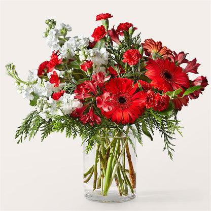 Holidaisy Bouquet –  Loose Leaf Florist, Austin TX