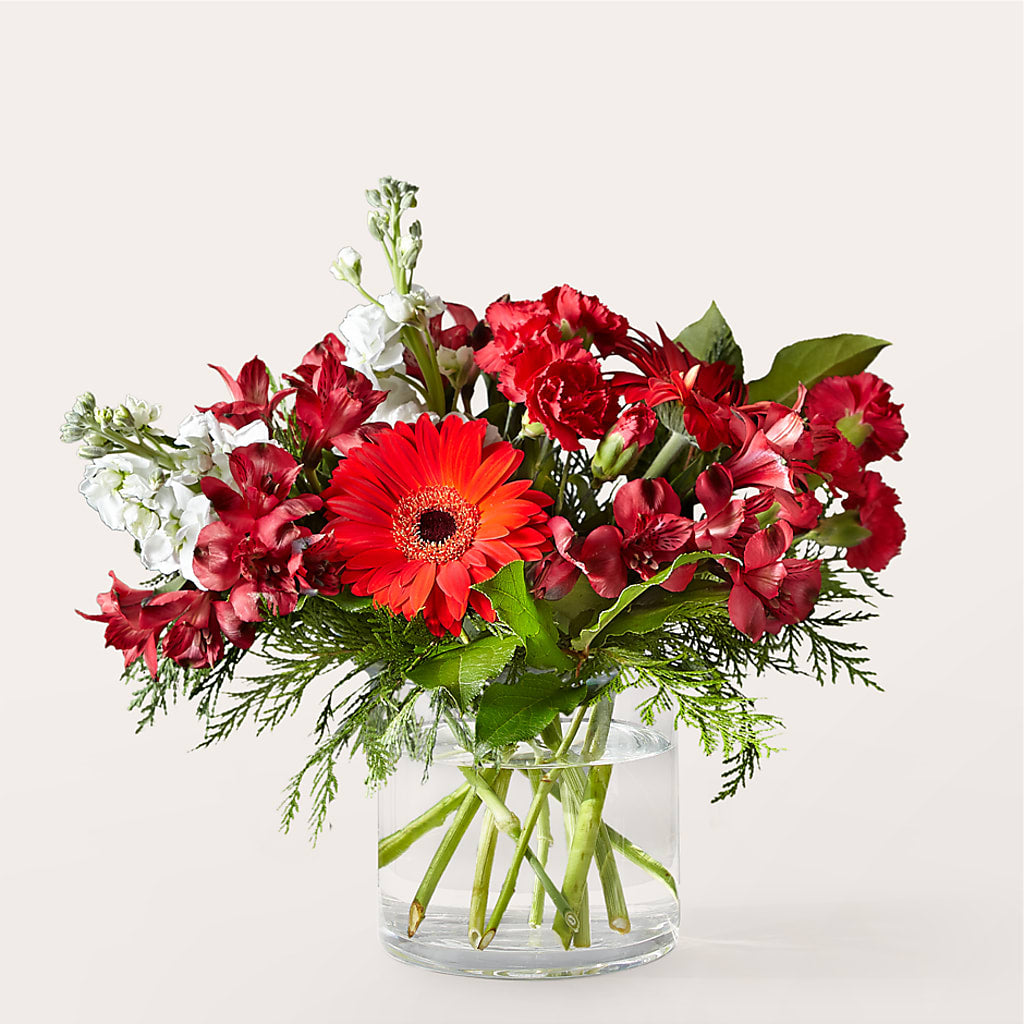 Holidaisy Bouquet –  Loose Leaf Florist, Austin TX