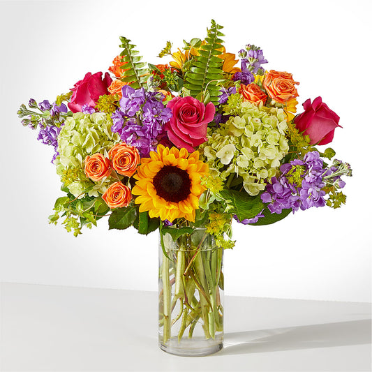 Vibrant Greetings Bouquet – LOOSE LEAF FLORIST, Austin TX