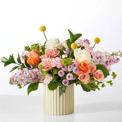 French Market Bouquet with Ivory Vase –  Loose Leaf Florist, Austin TX