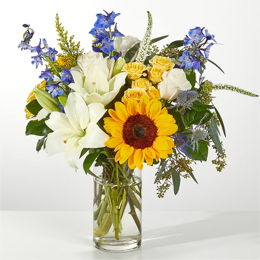 Wonderfully Sunny Bouquet –  Loose Leaf Florist, Austin TX