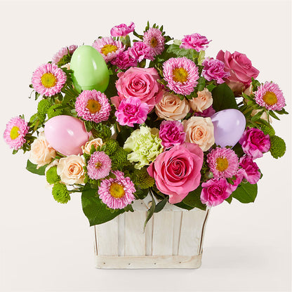 Get Eggcited Basket –  Loose Leaf Florist, Austin TX