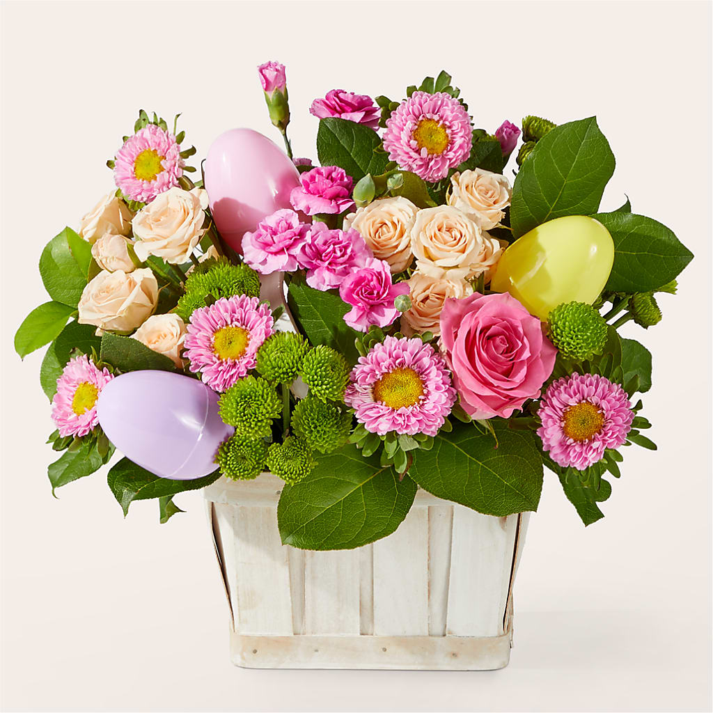 Get Eggcited Basket –  Loose Leaf Florist, Austin TX