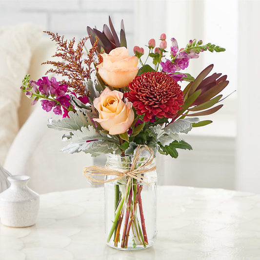 Moody Hues Bouquet –  Loose Leaf Florist, Austin TX