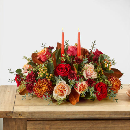 Gather Near Centerpiece –  Loose Leaf Florist, Austin TX