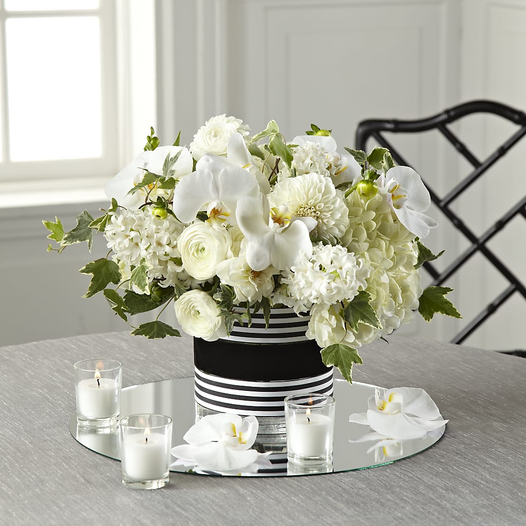 Solemnity Arrangement –  Loose Leaf Florist, Austin TX